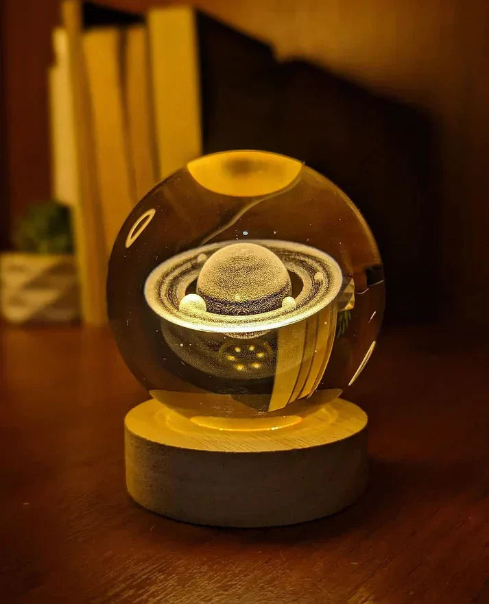 3D CRYSTAL BALL NIGHT LAMP